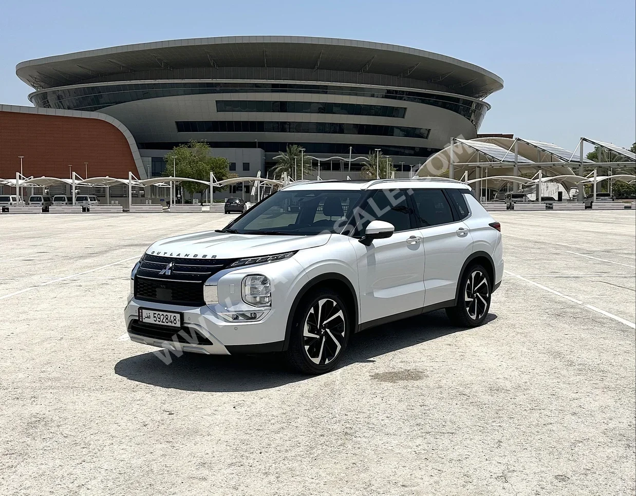 Mitsubishi  Outlander  HL  2023  Automatic  23,255 Km  4 Cylinder  All Wheel Drive (AWD)  SUV  White  With Warranty