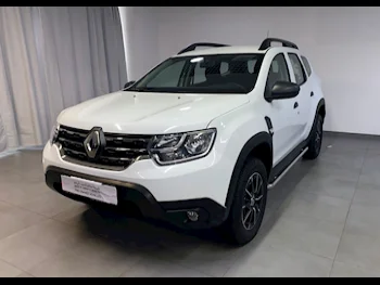 Renault  Duster  2023  Automatic  6,450 Km  4 Cylinder  Front Wheel Drive (FWD)  SUV  White  With Warranty