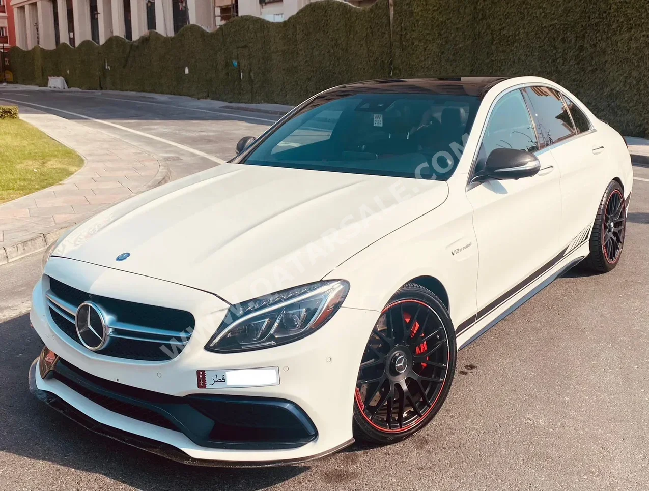 Mercedes-Benz  C-Class  63 AMG S  2016  Automatic  84,000 Km  8 Cylinder  Rear Wheel Drive (RWD)  Convertible  White