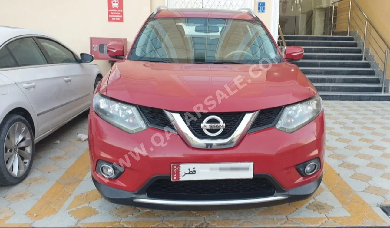 Nissan  X-Trail  SV  2015  Automatic  190,000 Km  4 Cylinder  Four Wheel Drive (4WD)  SUV  Red