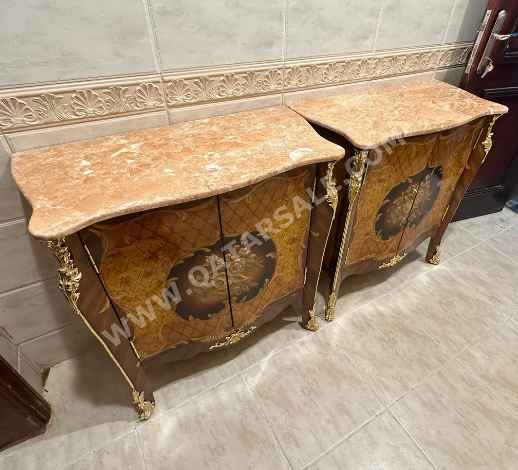 Tables & Sideboards Console Table  - NABCO Furniture Center  - Marble  - Orange