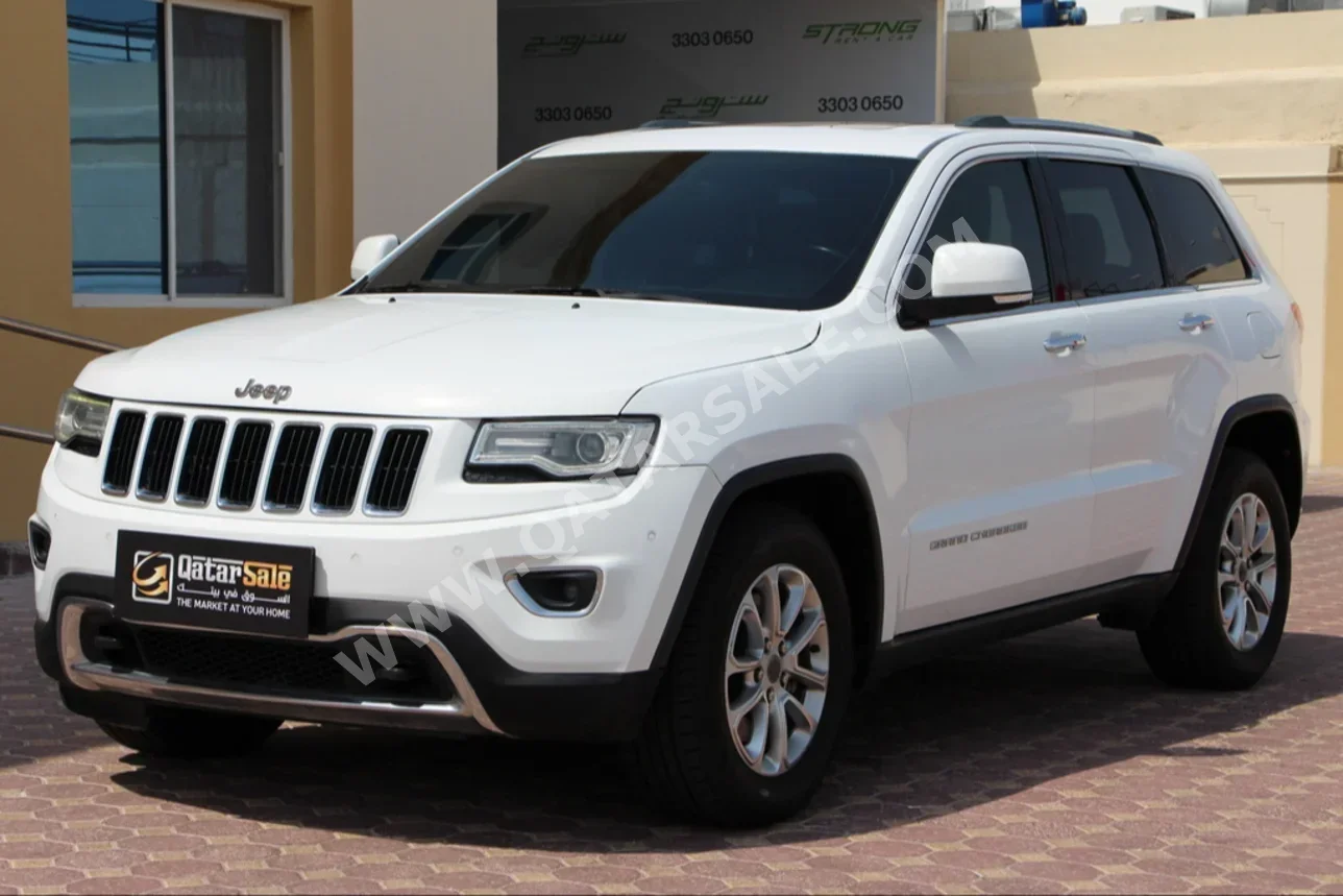 Jeep  Grand Cherokee  Limited  2014  Automatic  163,000 Km  8 Cylinder  Four Wheel Drive (4WD)  SUV  White