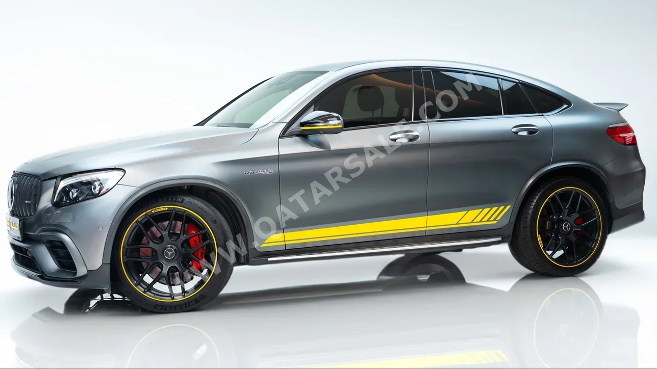 Mercedes-Benz  GLC  63 S AMG  2019  Automatic  51٬000 Km  8 Cylinder  Four Wheel Drive (4WD)  SUV  Gray