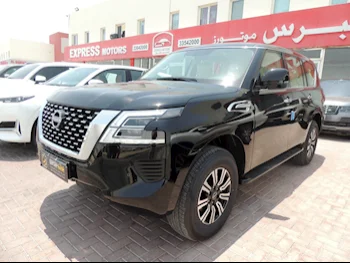 Nissan  Patrol  XE  2024  Automatic  0 Km  6 Cylinder  Four Wheel Drive (4WD)  SUV  Black  With Warranty