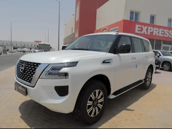 Nissan  Patrol  XE  2024  Automatic  0 Km  6 Cylinder  Four Wheel Drive (4WD)  SUV  White  With Warranty