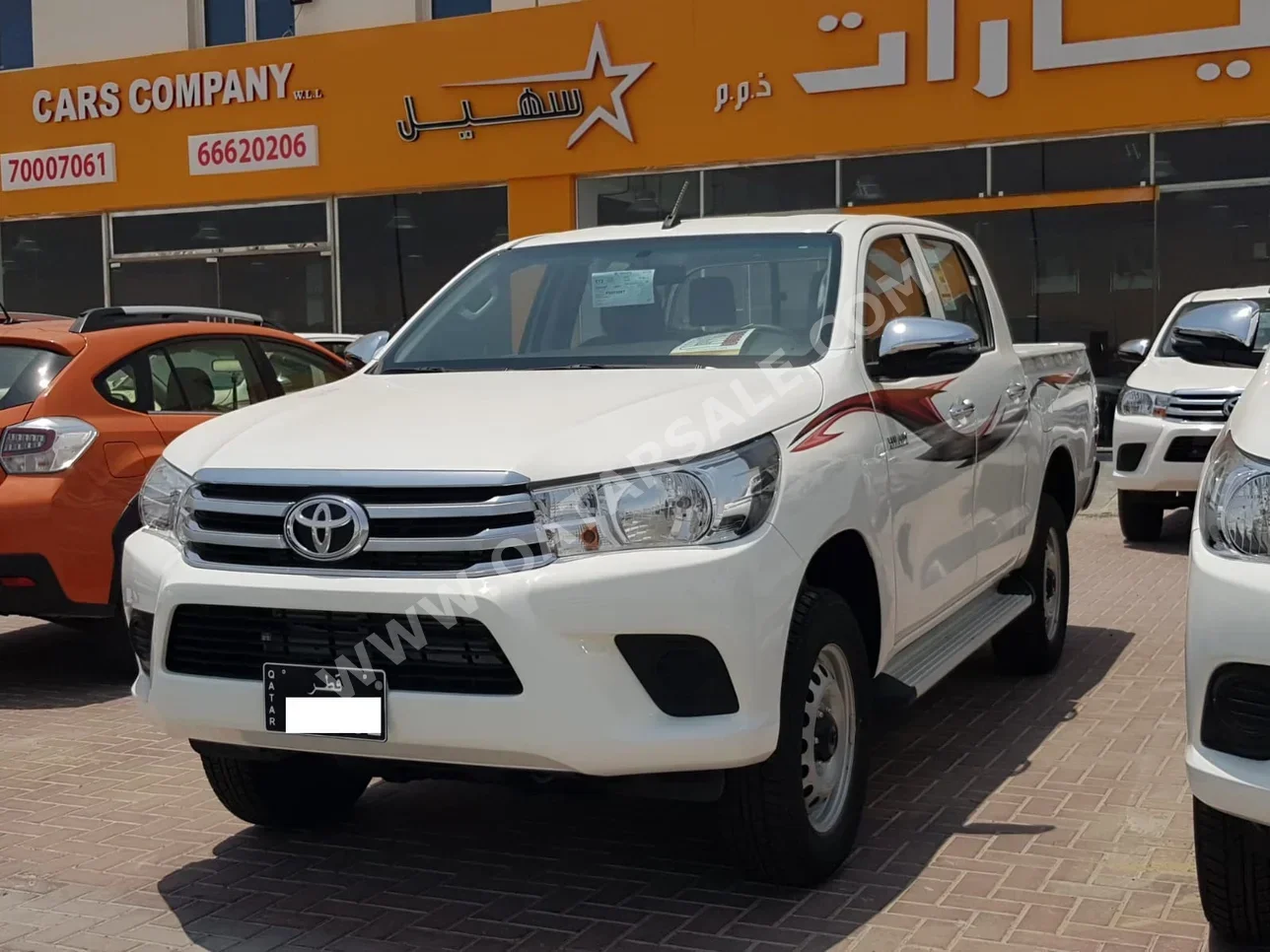 Toyota  Hilux  2023  Manual  0 Km  4 Cylinder  Four Wheel Drive (4WD)  Pick Up  White  With Warranty