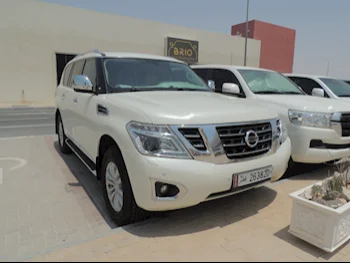 Nissan  Patrol  SE  2018  Automatic  109,000 Km  6 Cylinder  Four Wheel Drive (4WD)  SUV  White