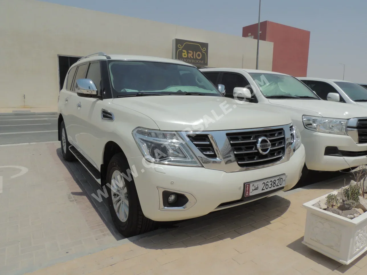 Nissan  Patrol  SE  2018  Automatic  109,000 Km  6 Cylinder  Four Wheel Drive (4WD)  SUV  White