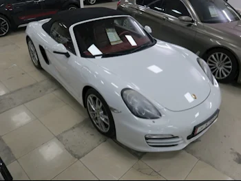 Porsche  Boxster  2014  Automatic  71٬000 Km  4 Cylinder  Rear Wheel Drive (RWD)  Coupe / Sport  White