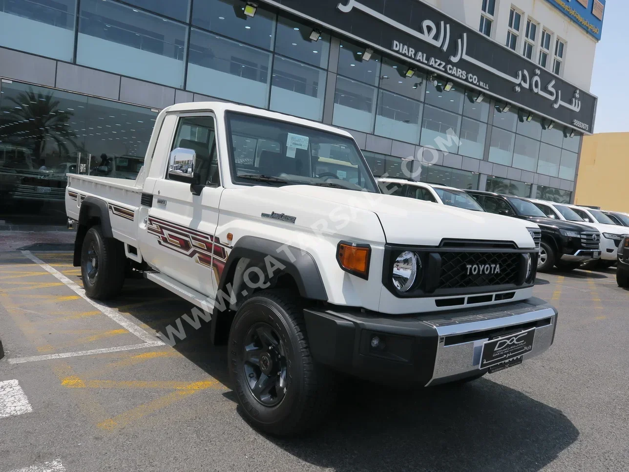 Toyota  Land Cruiser  LX  2024  Manual  0 Km  6 Cylinder  Four Wheel Drive (4WD)  Pick Up  White  With Warranty