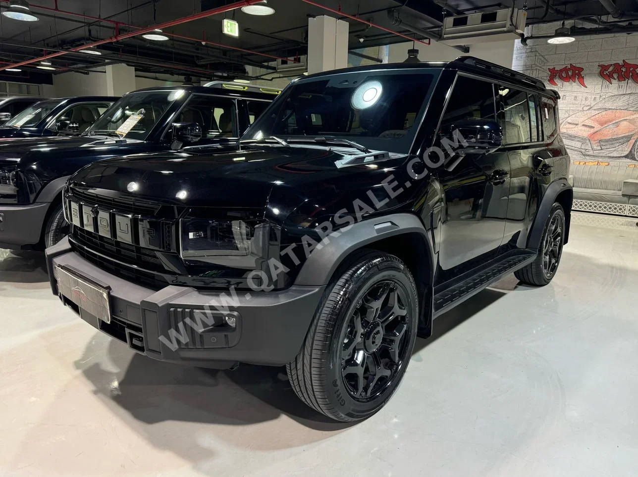 Jetour  T2  2025  Automatic  9,000 Km  4 Cylinder  Four Wheel Drive (4WD)  SUV  Black  With Warranty