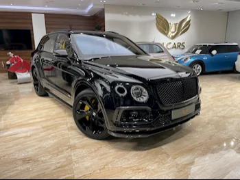 Bentley  Bentayga  2017  Automatic  78,000 Km  12 Cylinder  Four Wheel Drive (4WD)  SUV  Black