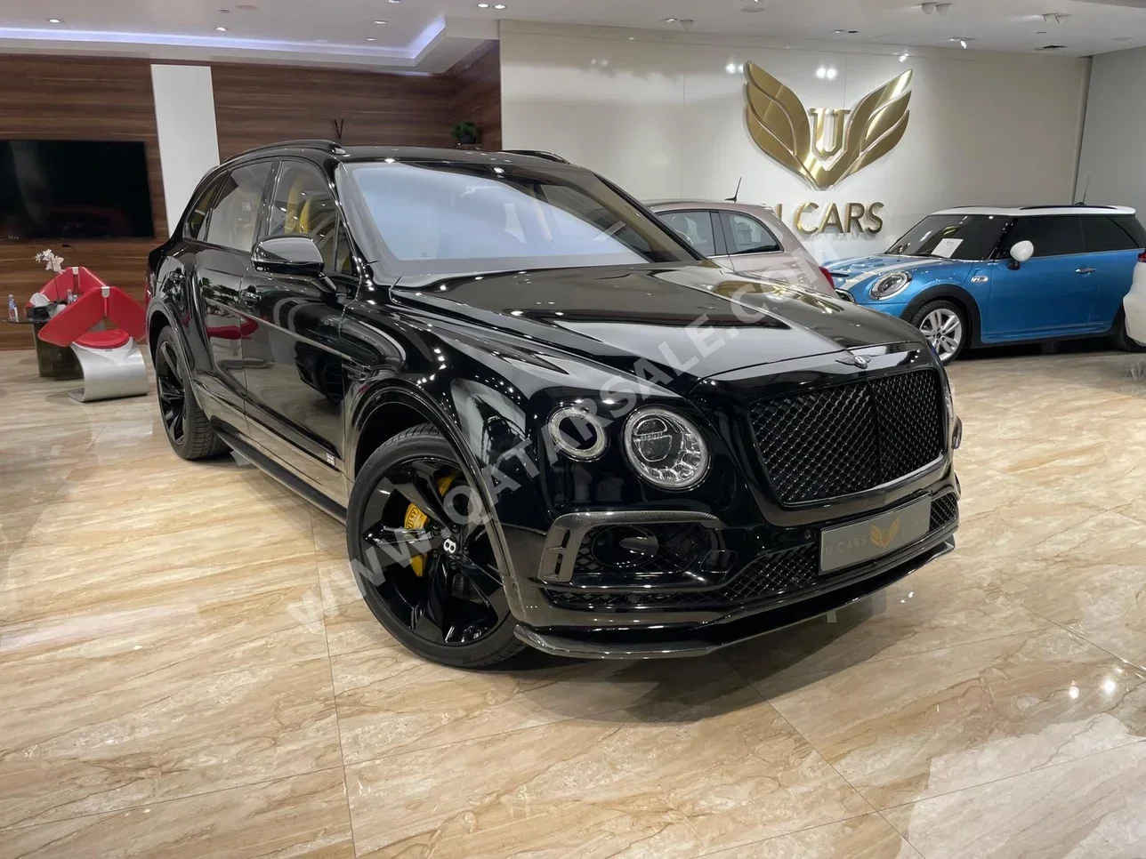 Bentley  Bentayga  2017  Automatic  78,000 Km  12 Cylinder  Four Wheel Drive (4WD)  SUV  Black