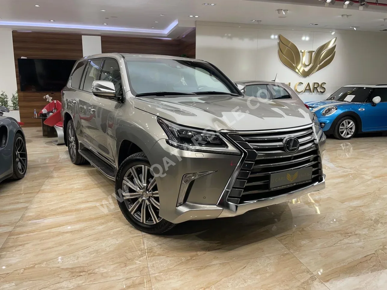 Lexus  LX  570  2017  Automatic  90,000 Km  8 Cylinder  Four Wheel Drive (4WD)  SUV  Sonic Titanium