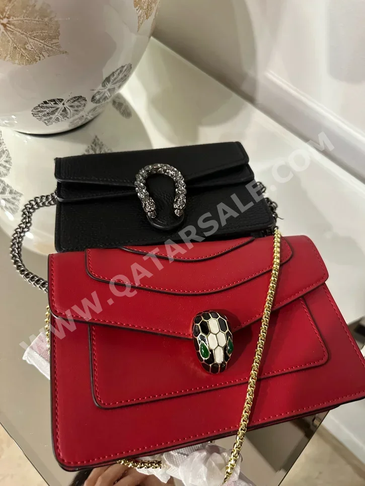 Purses  - Gucci  - Red  - Genuine Leather  - For Women