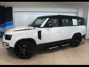 Land Rover  Defender  130 HSE  2023  Automatic  74,390 Km  6 Cylinder  All Wheel Drive (AWD)  SUV  White  With Warranty