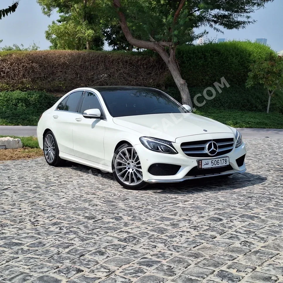 Mercedes-Benz  C-Class  250 AMG  2016  Automatic  50,000 Km  4 Cylinder  Rear Wheel Drive (RWD)  Sedan  White