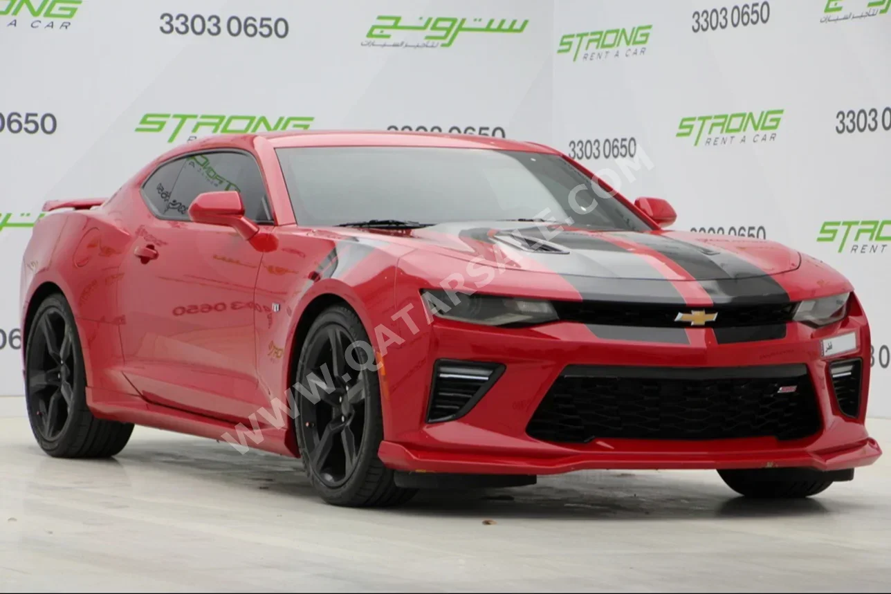  Chevrolet  Camaro  SS  2017  Automatic  79,000 Km  8 Cylinder  Rear Wheel Drive (RWD)  Coupe / Sport  Red  With Warranty