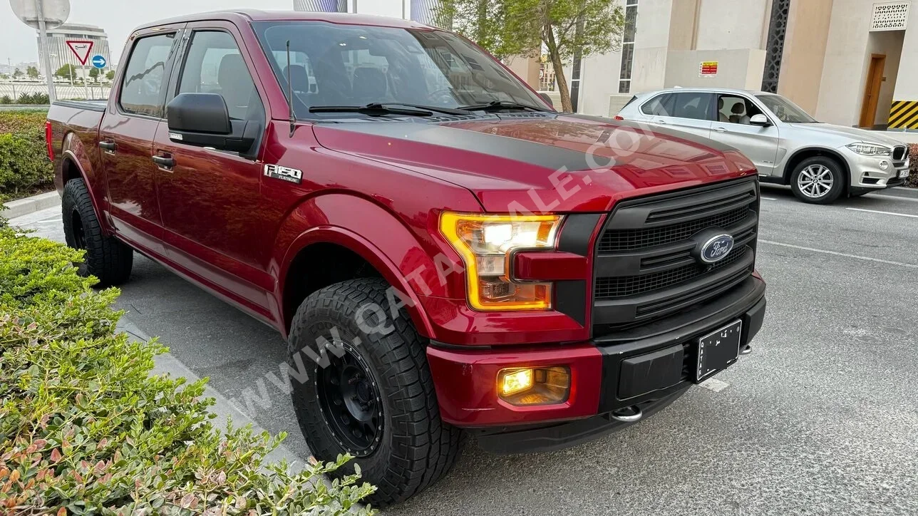  Ford  F  150 Platinum  2015  Automatic  377,000 Km  8 Cylinder  Four Wheel Drive (4WD)  Pick Up  Maroon  With Warranty