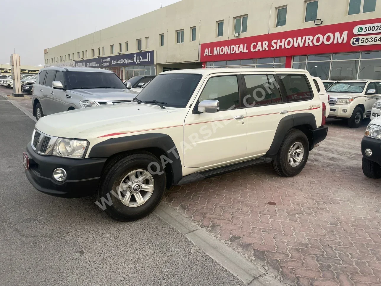 Nissan  Patrol  Safari  2008  Automatic  190٬000 Km  6 Cylinder  Four Wheel Drive (4WD)  SUV  White