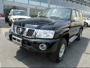 Nissan  Patrol  Safari  2023  Automatic  0 Km  6 Cylinder  Four Wheel Drive (4WD)  SUV  Black  With Warranty