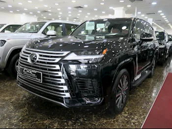 Lexus  LX  600 Luxury  2024  Automatic  0 Km  6 Cylinder  Four Wheel Drive (4WD)  SUV  Black  With Warranty