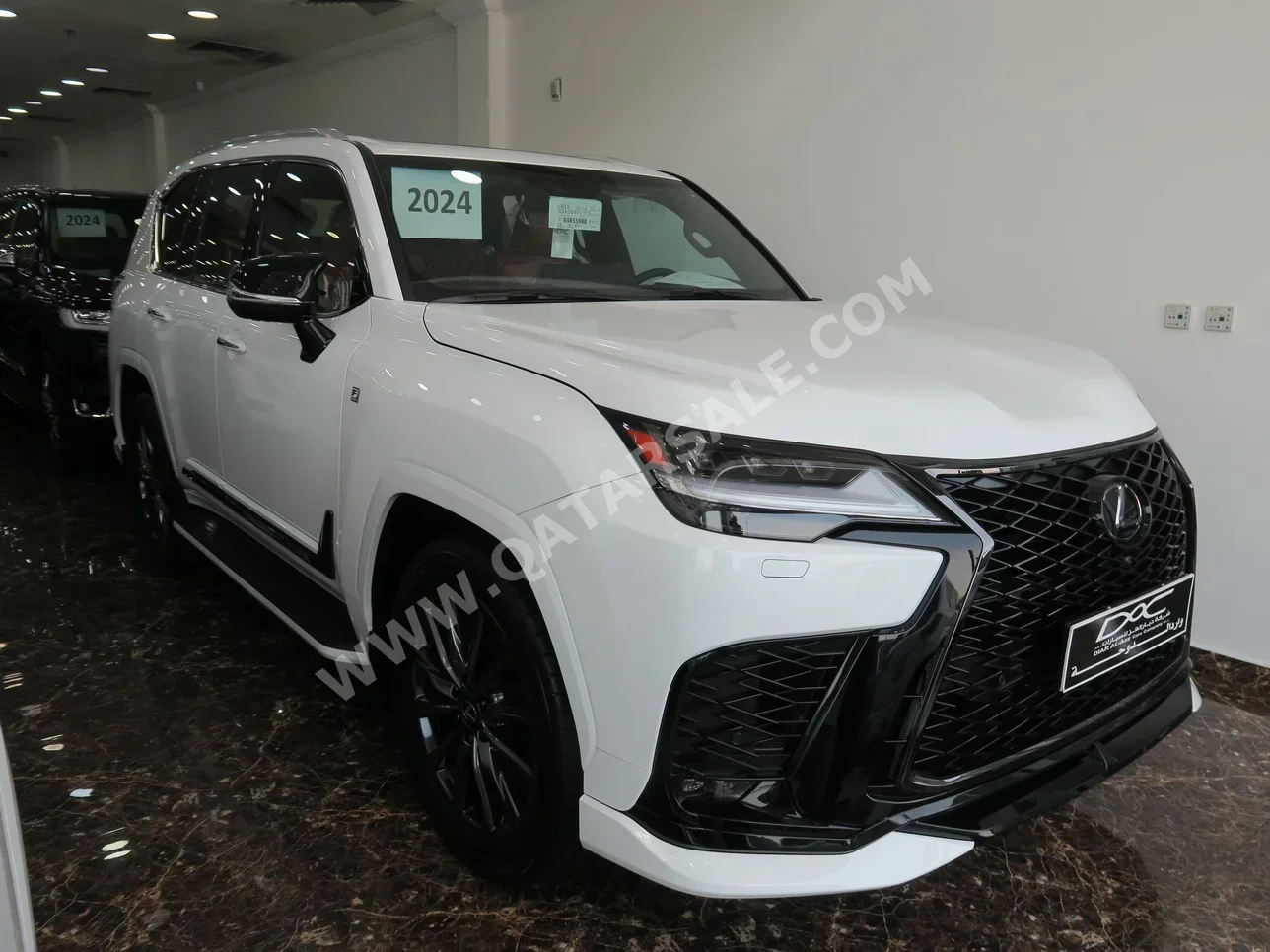 Lexus  LX  600 F Sport  2024  Automatic  0 Km  6 Cylinder  Four Wheel Drive (4WD)  SUV  White  With Warranty