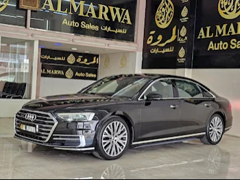  Audi  A8  L  2020  Automatic  55,000 Km  6 Cylinder  All Wheel Drive (AWD)  Sedan  Black  With Warranty