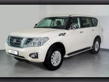 Nissan  Patrol  XE  2019  Automatic  79,984 Km  6 Cylinder  Four Wheel Drive (4WD)  SUV  White