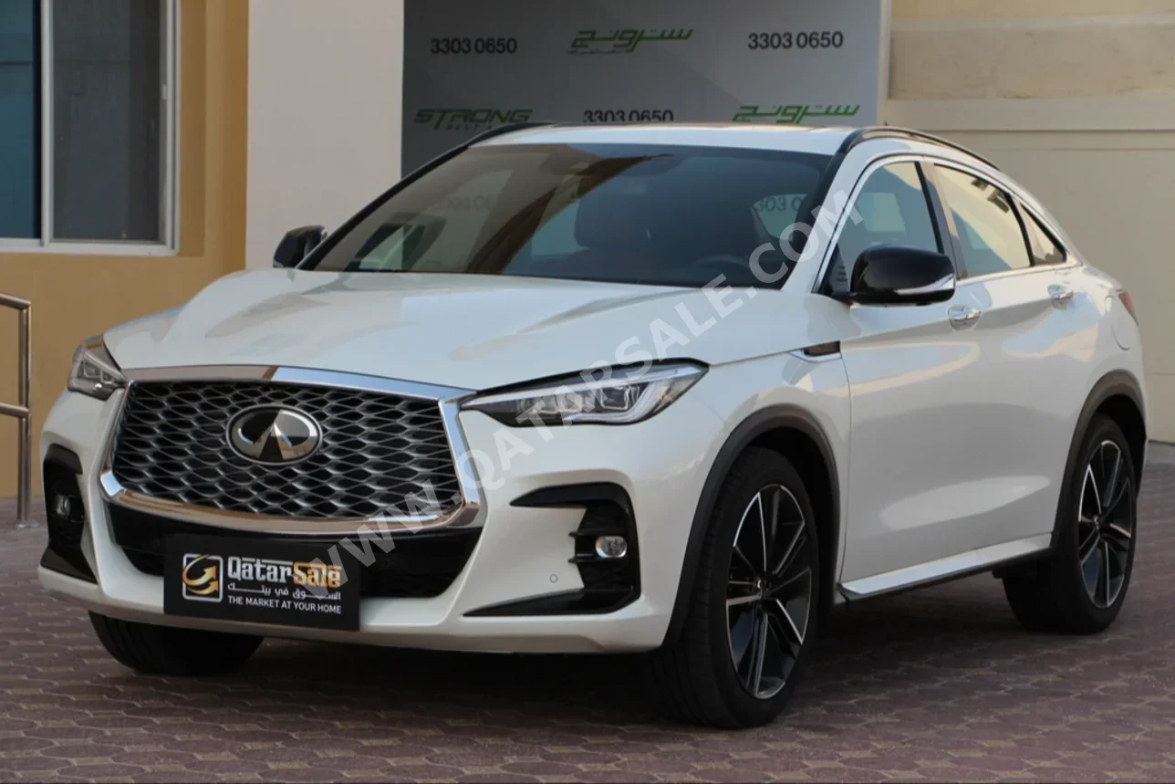 Infiniti  QX  55  2022  Automatic  3,000 Km  6 Cylinder  All Wheel Drive (AWD)  SUV  White  With Warranty