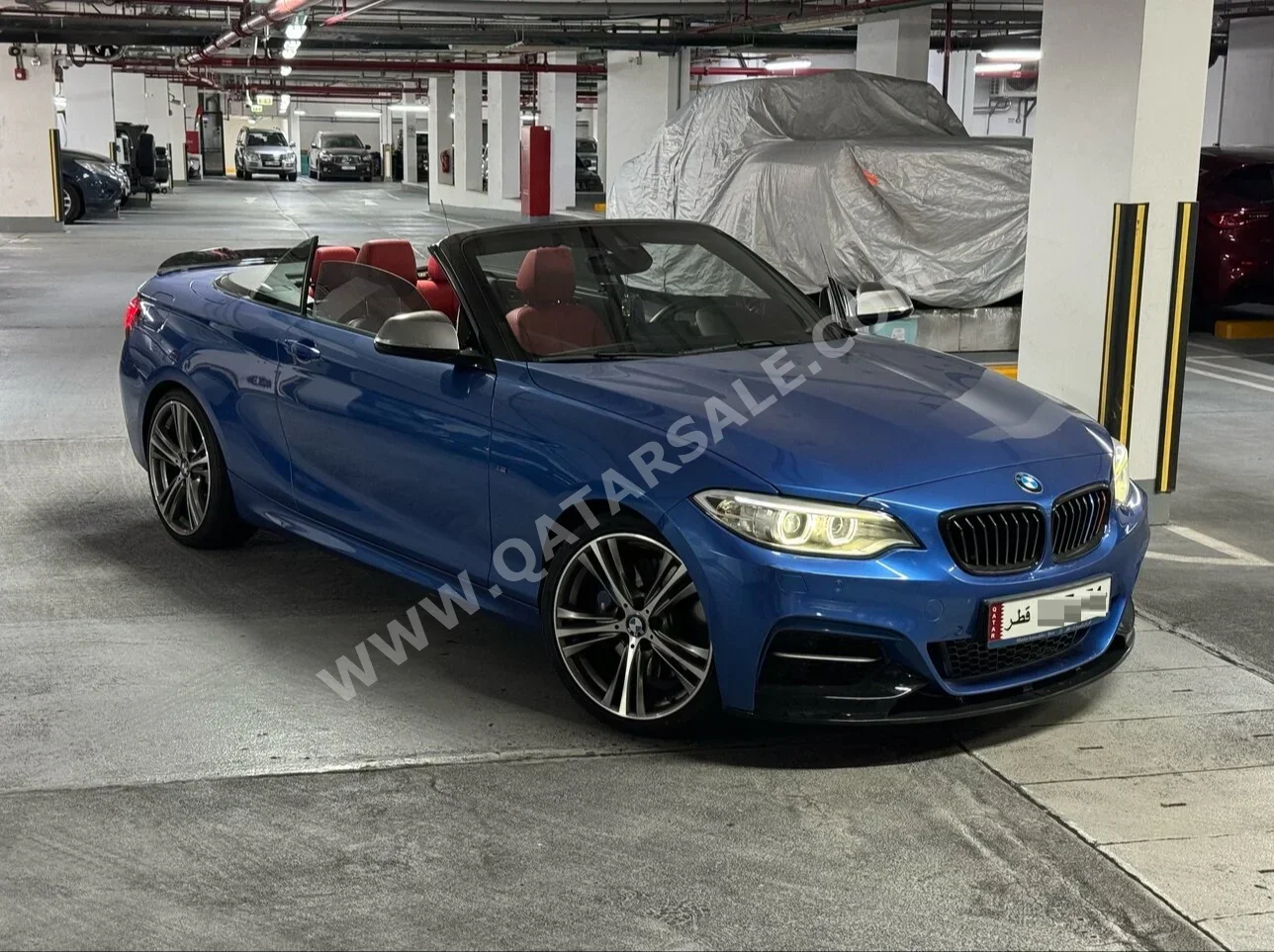 BMW  M-Series  235 i  2016  Tiptronic  50,000 Km  6 Cylinder  Rear Wheel Drive (RWD)  Convertible  Blue