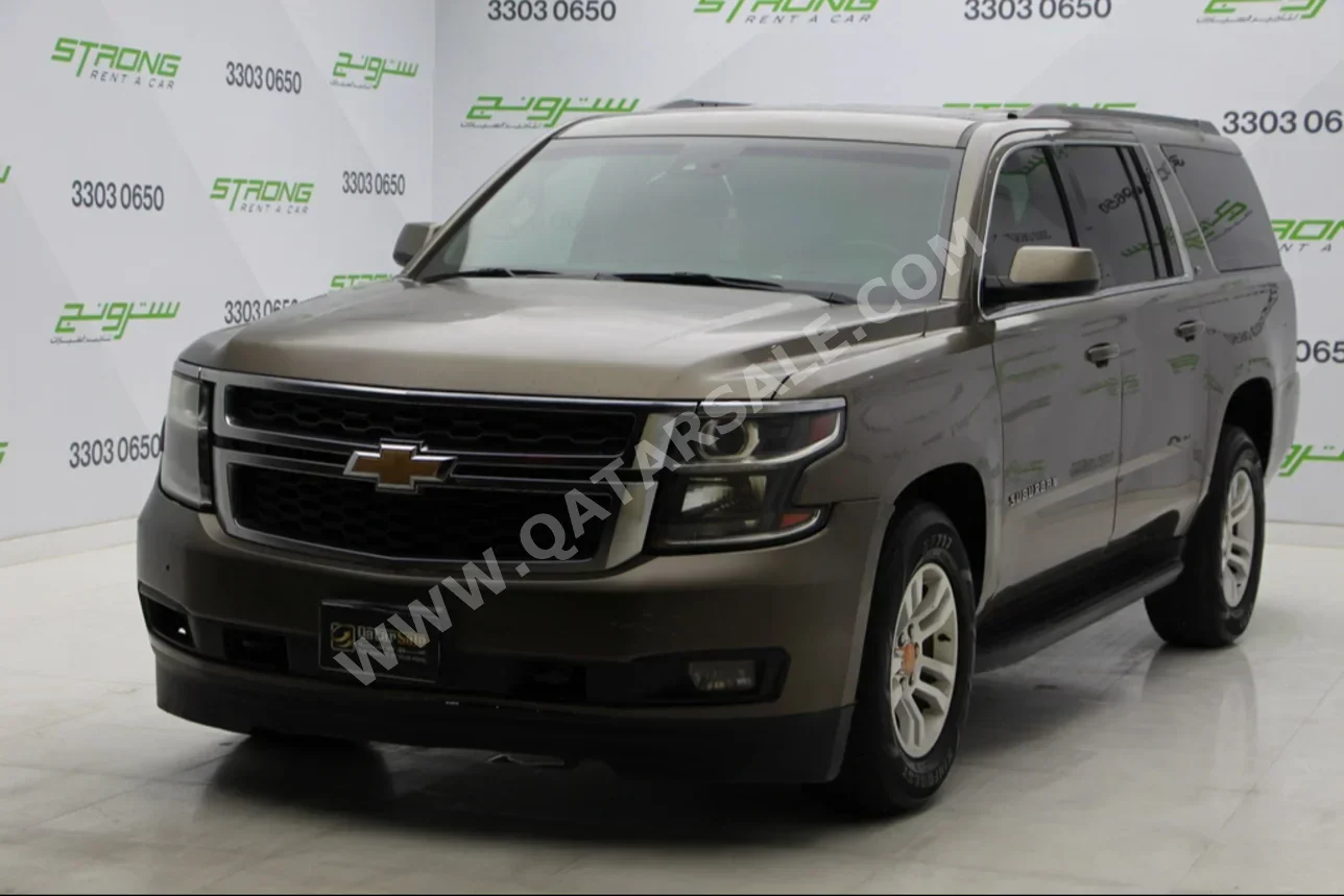 Chevrolet  Suburban  2016  Automatic  207,000 Km  8 Cylinder  Four Wheel Drive (4WD)  SUV  Brown