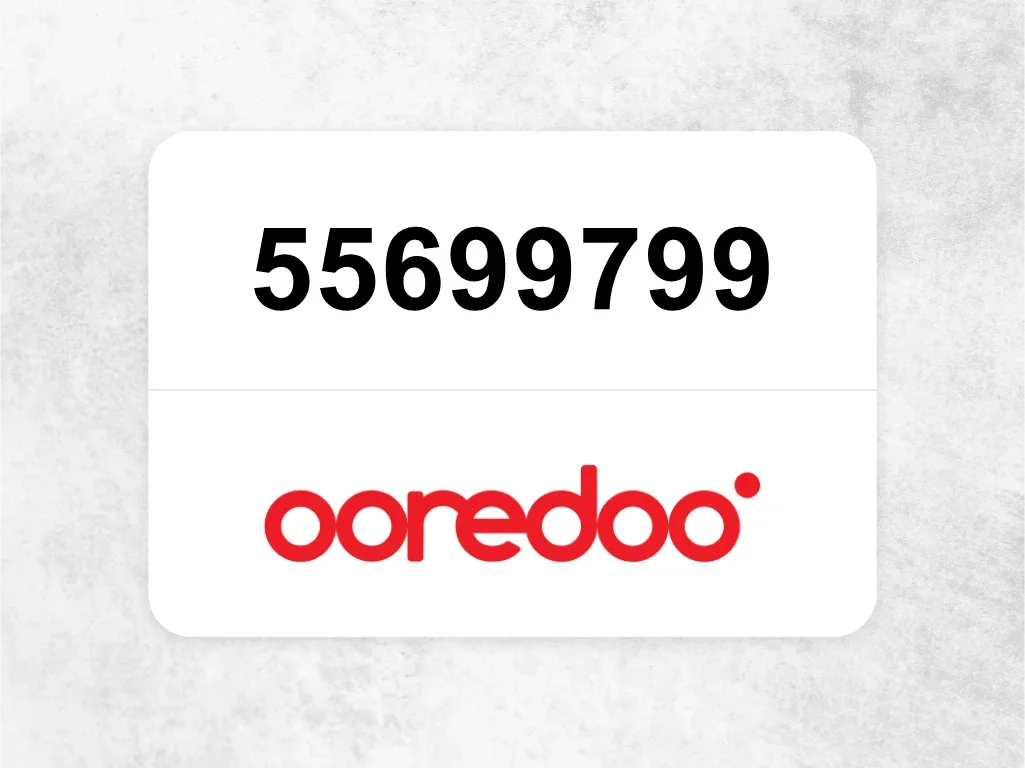 Ooredoo Mobile Phone  55699799