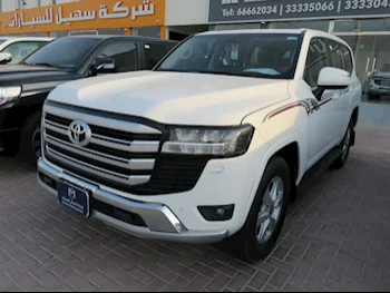 Toyota  Land Cruiser  GXR Twin Turbo  2022  Automatic  75,000 Km  6 Cylinder  Four Wheel Drive (4WD)  SUV  White  With Warranty