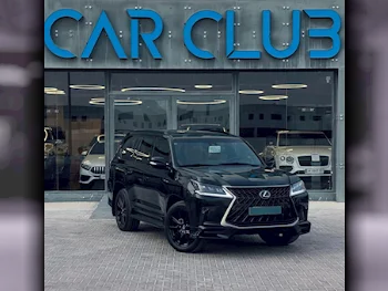 Lexus  LX  570 S  2020  Automatic  118٬000 Km  8 Cylinder  Four Wheel Drive (4WD)  SUV  Black