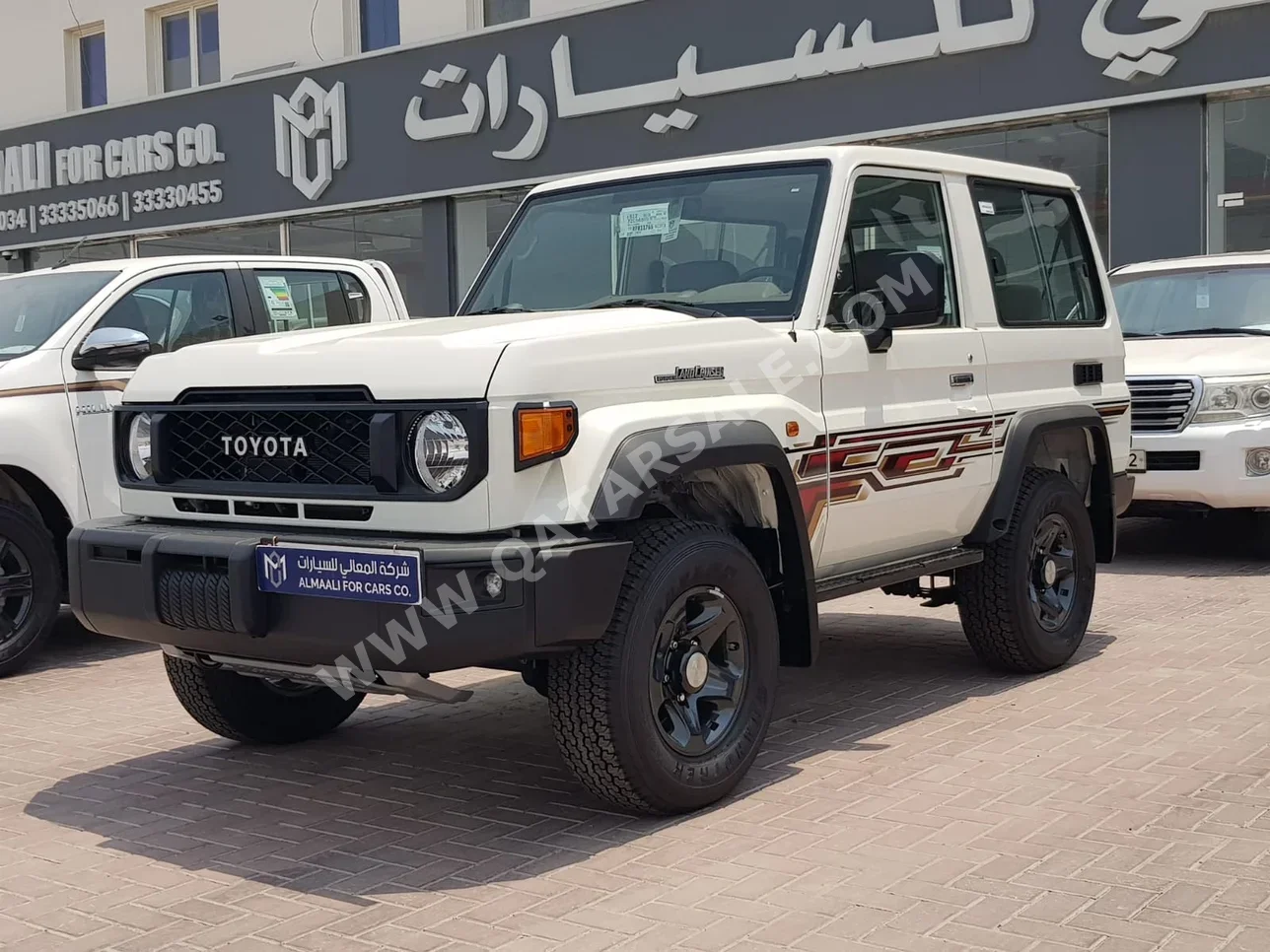 Toyota  Land Cruiser  Hard Top  2024  Manual  0 Km  6 Cylinder  Four Wheel Drive (4WD)  SUV  White  With Warranty