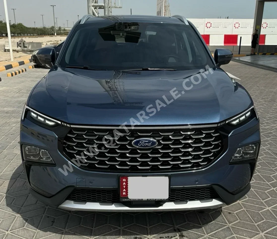 Ford  Territory  Titanium  2023  Automatic  33,000 Km  4 Cylinder  Front Wheel Drive (FWD)  SUV  Blue  With Warranty