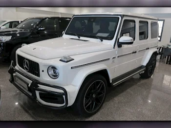 Mercedes-Benz  G-Class  500  2022  Automatic  97,000 Km  8 Cylinder  Four Wheel Drive (4WD)  SUV  White  With Warranty