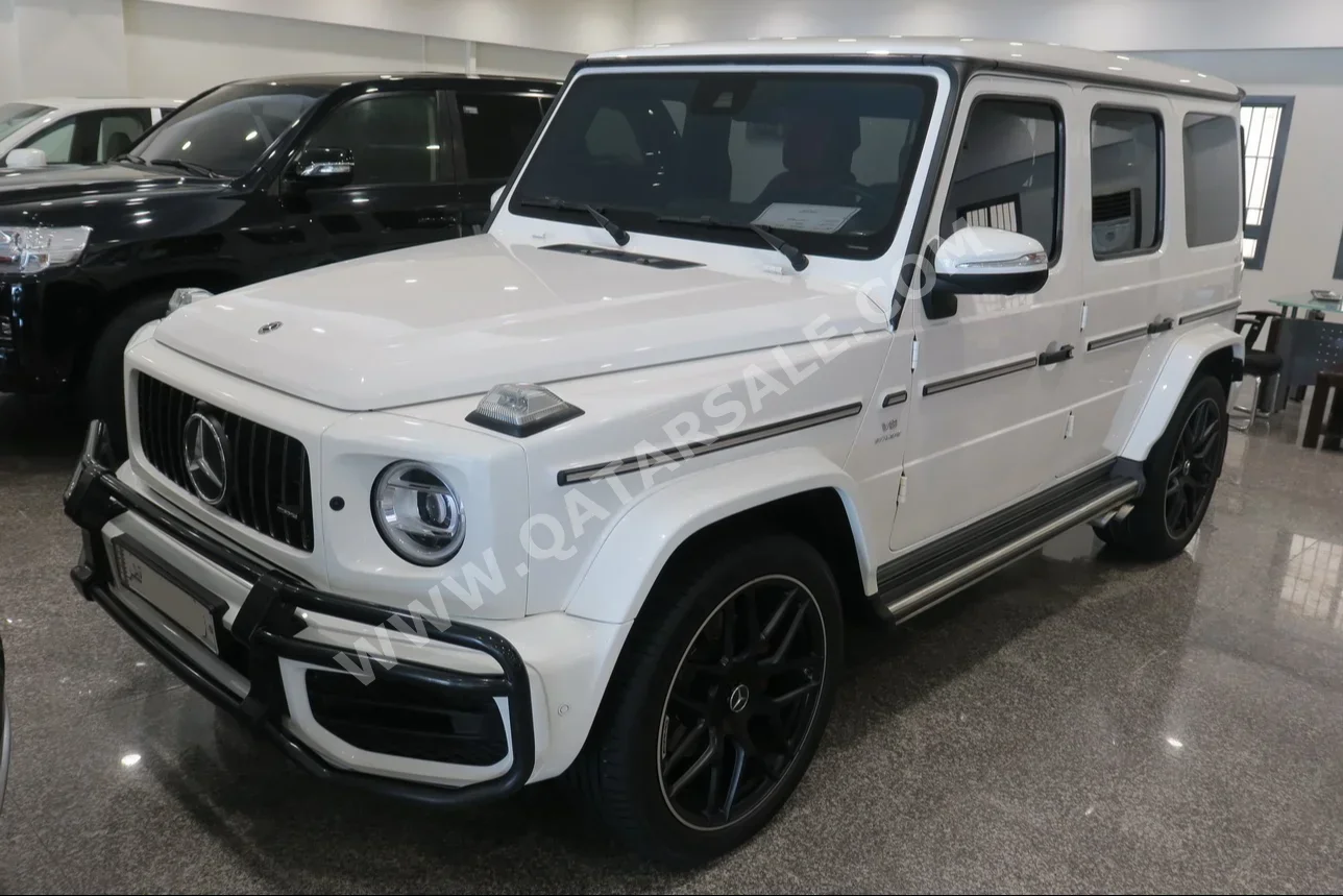 Mercedes-Benz  G-Class  500  2022  Automatic  97,000 Km  8 Cylinder  Four Wheel Drive (4WD)  SUV  White  With Warranty