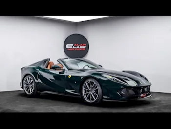 Ferrari  812  GTS  2021  Automatic  6,965 Km  12 Cylinder  Rear Wheel Drive (RWD)  Convertible  Green