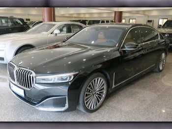 BMW  7-Series  730 Li  2022  Automatic  54,800 Km  4 Cylinder  Rear Wheel Drive (RWD)  Sedan  Black  With Warranty