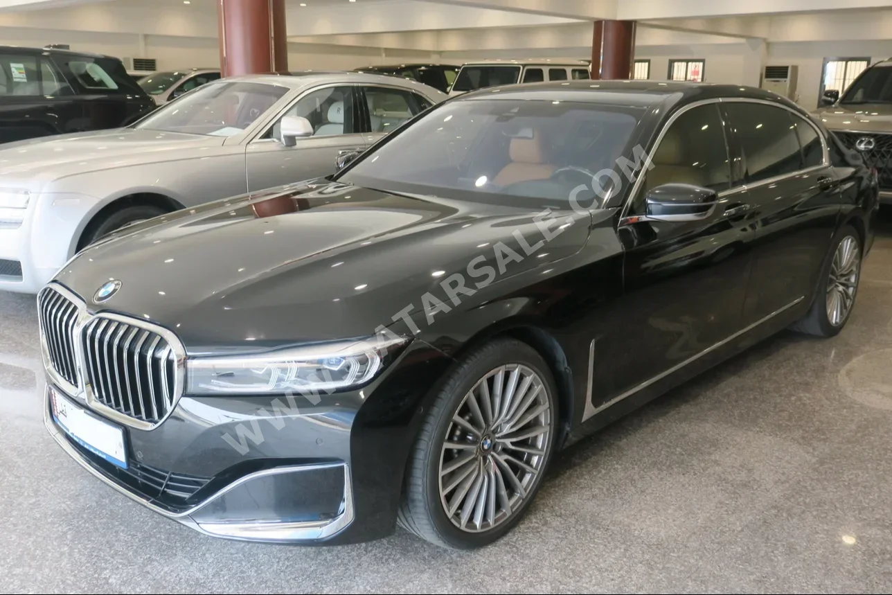 BMW  7-Series  730 Li  2022  Automatic  54,800 Km  4 Cylinder  Rear Wheel Drive (RWD)  Sedan  Black  With Warranty