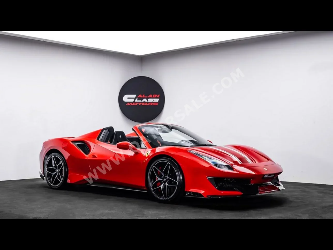 Ferrari  488  Pista  2020  Automatic  503 Km  8 Cylinder  Rear Wheel Drive (RWD)  Coupe / Sport  Red