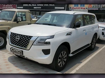 Nissan  Patrol  XE  2024  Automatic  0 Km  6 Cylinder  Four Wheel Drive (4WD)  SUV  White  With Warranty