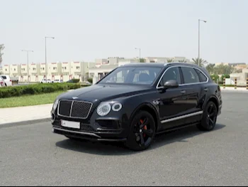  Bentley  Bentayga  2017  Automatic  87,000 Km  12 Cylinder  Four Wheel Drive (4WD)  SUV  Black  With Warranty