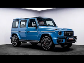 Mercedes-Benz  G-Class  63 Night Pack  2025  Automatic  0 Km  8 Cylinder  Four Wheel Drive (4WD)  SUV  Blue  With Warranty