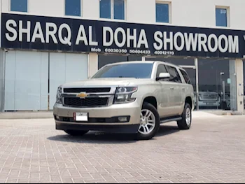 Chevrolet  Tahoe  LT  2015  Automatic  258,000 Km  8 Cylinder  Four Wheel Drive (4WD)  SUV  Gold