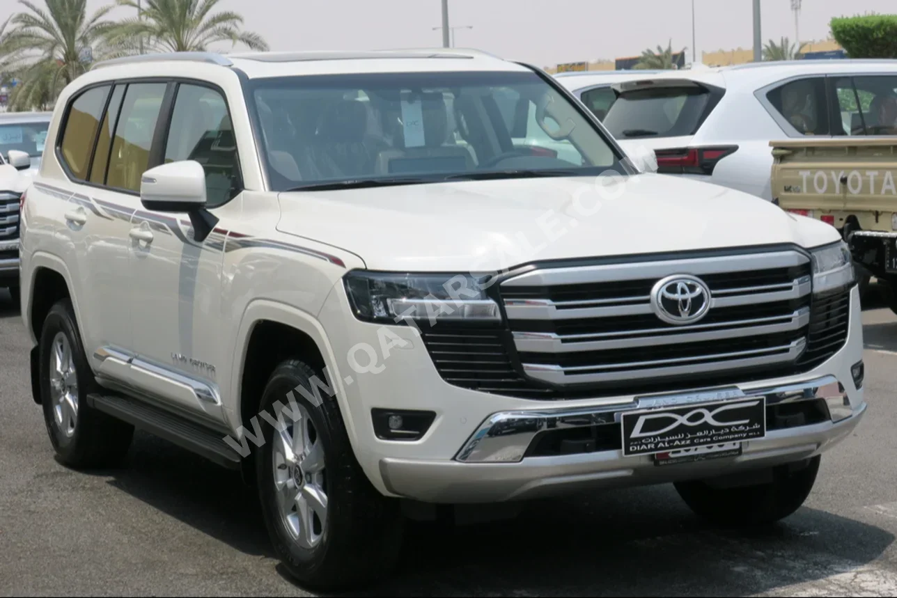 Toyota  Land Cruiser  GXR Twin Turbo  2024  Automatic  0 Km  6 Cylinder  Four Wheel Drive (4WD)  SUV  White  With Warranty