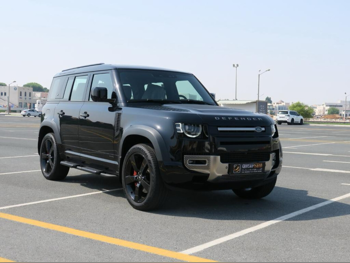 Land Rover Defender 110 X 2023 Automatic 18,000 Km 6 Cylinder Four Wheel Drive (4WD) SUV Black With Warranty