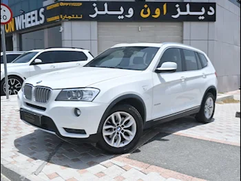 BMW  X-Series  X3  2013  Automatic  182,000 Km  4 Cylinder  Four Wheel Drive (4WD)  SUV  White